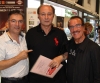 Professional Coach and Manager Jean Calamel with event officials