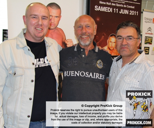 Thom Harink, Jerome Le Banner's trainer from Chakuriki Gym, Amsterdam