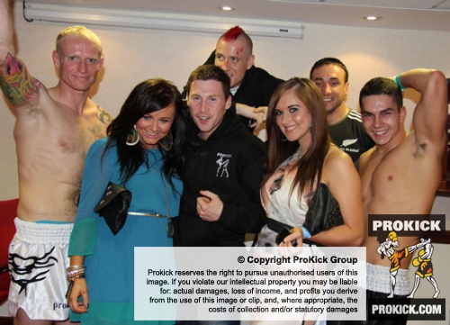 The ProKick team and their 'groupies' after the Katana event