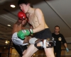Karl McBlain in kickboxing action at the Hilton hotel in belfast
