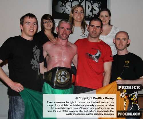 New European Champion Ken Horan with his Galway Team