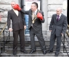 There’s no stopping the Ken Horan promotion wagon as his team met with the Mayor of Galway Padraig Conneely,