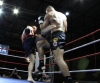 Stefan Leko landing an inch perfect kick to the torso of Jerome Le Banner