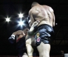 Stefan Leko landing another hard roundhouse to Jerome Le Banner