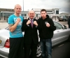 The ProKick team being greeted by Glen the Limo driver