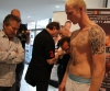 Darren McMullan hits the weight at 77kg ahead of his K1 style fight