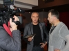 Top Man Mr Cabrera overseen the rules and weigh-ins At Thai-Tanic Pictured here with Billy Murray for a TV interview