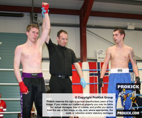 Noel Shapard done well on his first fight but who won this match