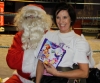 Santa Claus alongside his favourite ProKick helper Pauline Goody.