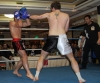 ProKick fighter Peter Rusk in action at the event in Nicosia, Cyprus on 9th March 2012.