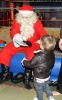 Ryan Spence, son of ProKick's own Fran 'SuperKick' Spence finally caught up with Santa Claus and got his selection box.