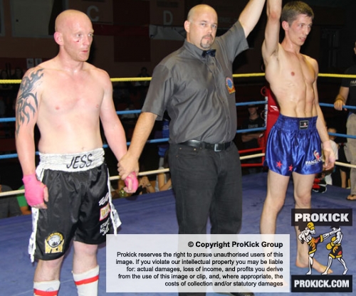 ProKick fighter Stuart Jess loses out in Switzerland against Swiss fighter Loic Jeannin