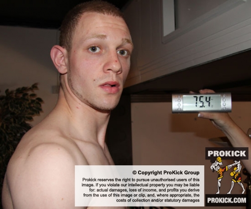 English kickboxer 'Taz' from Primal Kickboxing