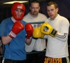 Michael Fear-non was in the ring for sparring at the ProKick gym