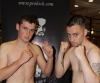 Carl Wilson (ProKick NI)  came face-face with David Fisher (Black Dragon Galway)