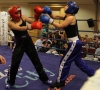 Amy-Lee Tonner In Action against Zara Archeball from Ken Horan Glaway