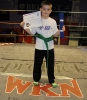 ProKick's new Junior Blue Belt, Bailey Allen.