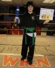 ProKick new junior Blue Belt, Cameron Brown.