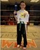 ProKick new junior Blue Belt, Chloe Taylor.