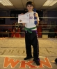 ProKick new junior Blue Belt, Eoin Cullen.