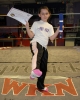 ProKick new junior Blue Belt, Tegan Keers.