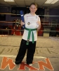 ProKick new junior Blue Belt, Troy Moore.