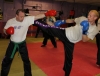 ProKick fighter Darren McMullan came down to put some of the senior members through their paces