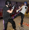 ProKick members Gerard Lavelle and Steven Forde sparring on the final evening of ProKick HQ's Level 2 Sparring Class.