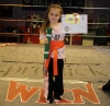 ProKick new junior Green Belt, Morgan Buchanan.