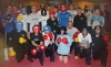 ProKick members after sparring on the fourth week of ProKick HQ's level 1 sparring course.