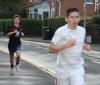 Some of the under 18 R.B.A.I football squad setting the pace