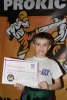 Jacob Eyre, new Junior Blue belt.