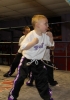 ProKick junior beginner member Joseph Millar working hard for his yellow belt grading.