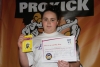 Kelsey McAllister, new Junior Orange belt.