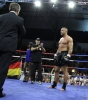 Jerome Le Banner walks forward to meet Stefan Leko