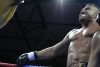 Jerome Le Banner feels the strain at the end of the first round against Stefan Leko