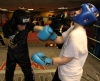 ProKick member Lee Morrison sparring on the fourth week of ProKick HQ's level 1 sparring course.