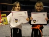 Sisters Lucy and Kirsti Foster both made their way to ProKick HQ on Sunday and successfully attained their next syllabus levels.