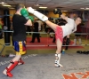 Mark Bird Throws A Fast Spinning Kick