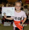 One of the ProKick Junior trophy winners Morgan Buchanan at the monthly ProKick Kids Fun Day