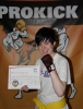 New ProKick Orange belt Anna Mallon.
