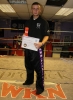 ProKick new Orange Belt, Carl Long. Carl was just one of almost 50 ProKick members who passed their grading on Sunday.