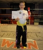 ProKick new junior Orange Belt, Jackson Hanna.