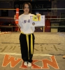 ProKick new junior Orange Belt, Taylor Armstrong.