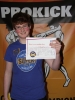 New ProKick Orange belt Michael O'Neill.
