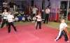 ProKick Kids giving their all at the Fun Day