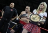 Stefan Leko looks on to the World Title Belt he will fight for