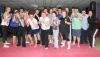A group of new kickboxers started their journey to a fitter 2012 tonight at ProKick