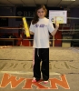 ProKick new junior Yellow Belt, Amy Donald.