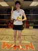 ProKick new Yellow Belt, Anna Malln. Anna was just one of almost 50 ProKick members who passed their grading on Sunday.